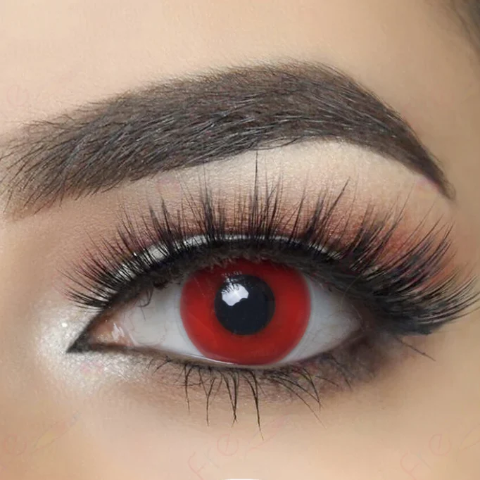 Halloween Redout Prescription Colored Contact Lenses - Roseibase