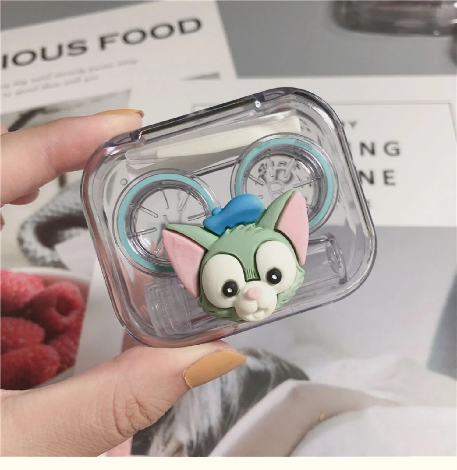 Duffy Colored Contact Lens Case - Roseibase