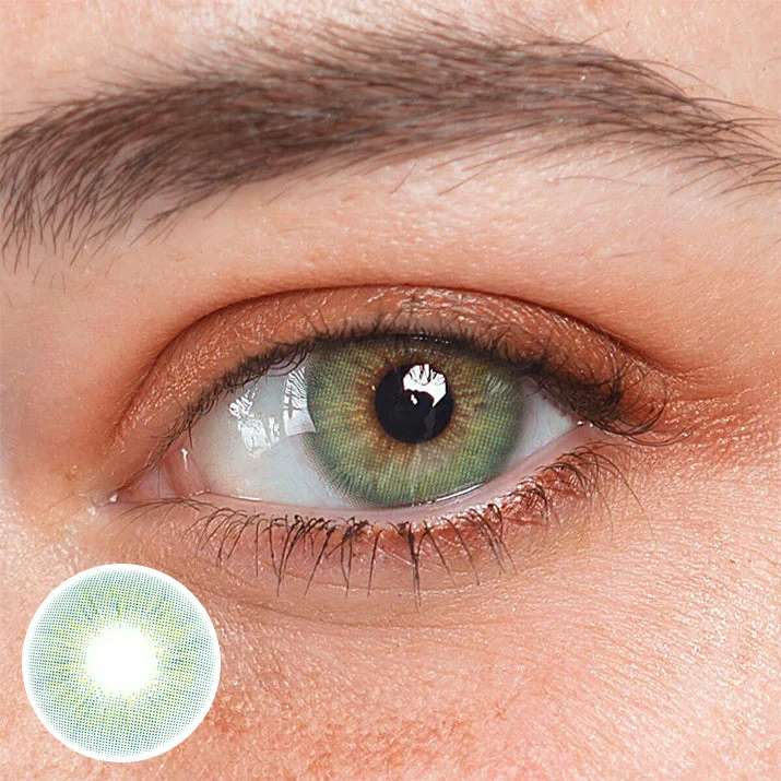 Elfie Green Colored Contact Lenses - Roseibase