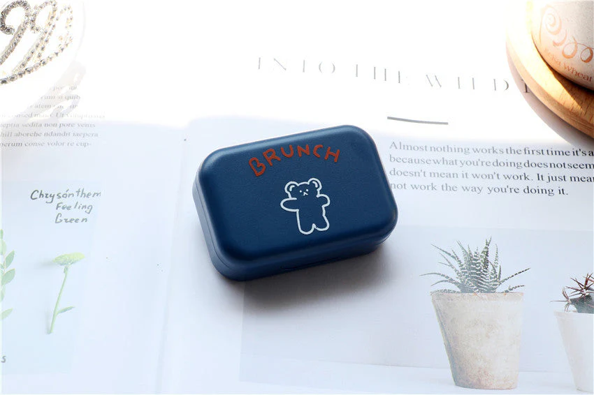 Cabinet Colored Contact Lens Case - Roseibase