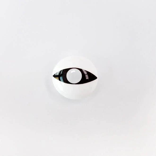Halloween White Cat Eye Colored Contact Lenses - Roseibase