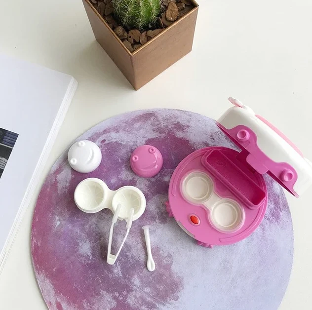 Magic Circle Colored Lens  Case - Roseibase