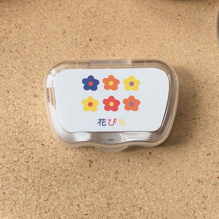 Cute Cartoon Colored Contact Lens Case - Roseibase
