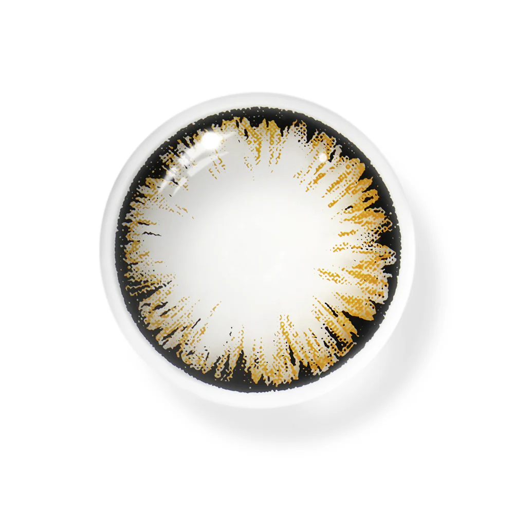 Cosplay Big Eye Girl Brown Prescription Colored Contact Lenses - Roseibase