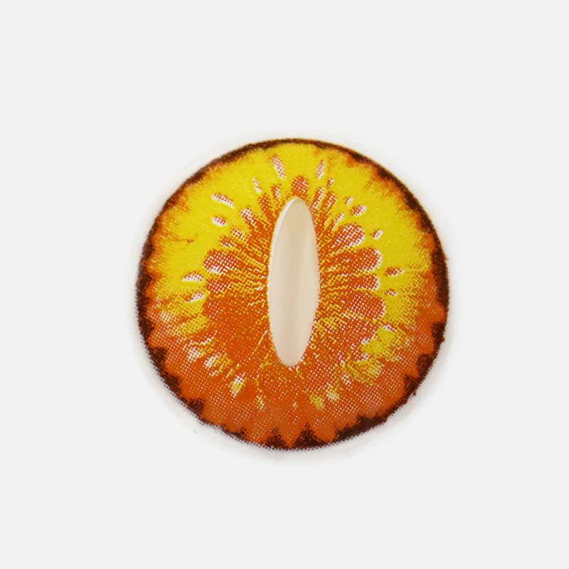 Halloween DragonMaid Yellow Colored Contact Lenses - Roseibase