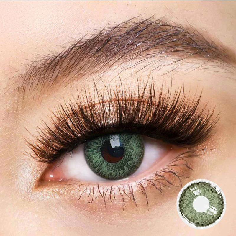 Cocktail Julep Mint Colored Contact Lenses - Roseibase