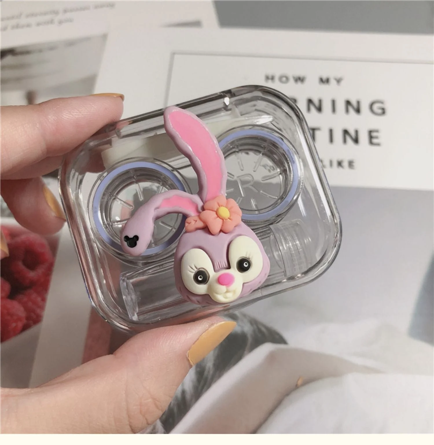 Duffy Colored Contact Lens Case - Roseibase