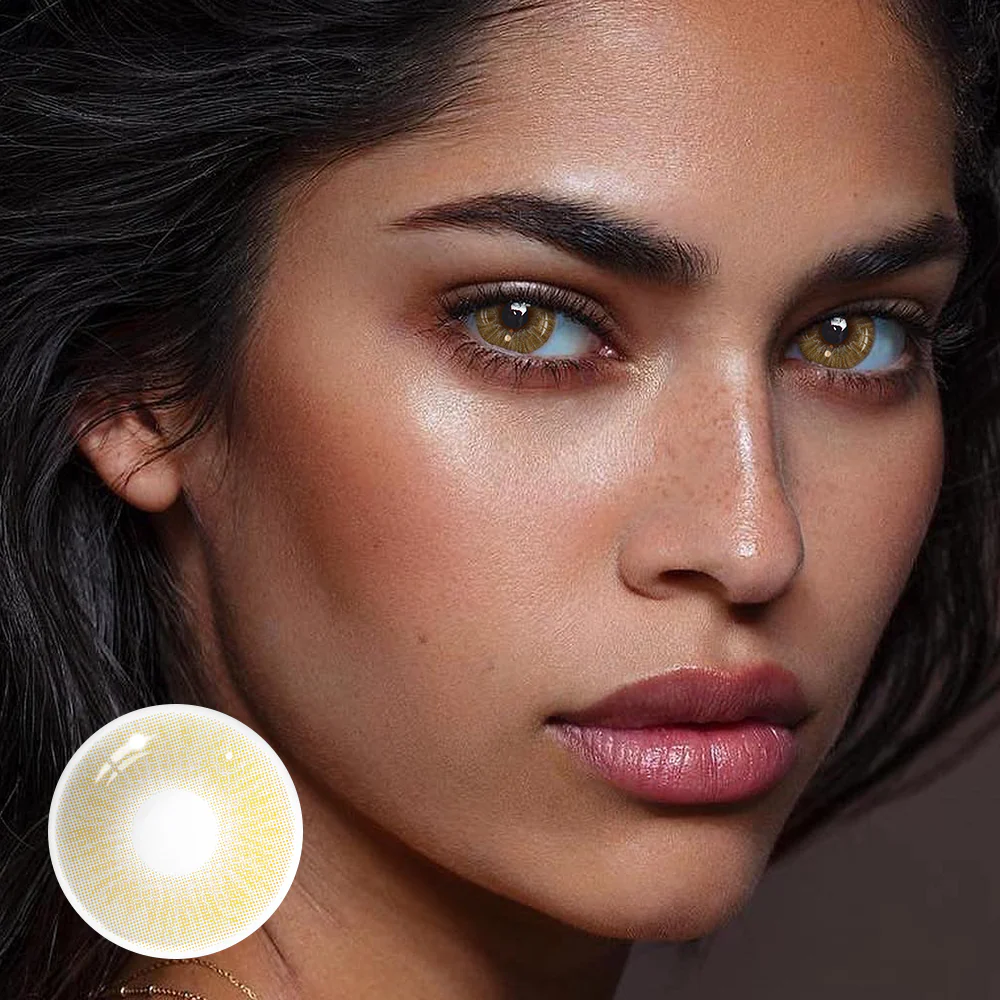 Bellini Brown Prescription Colored Contact Lenses - Roseibase