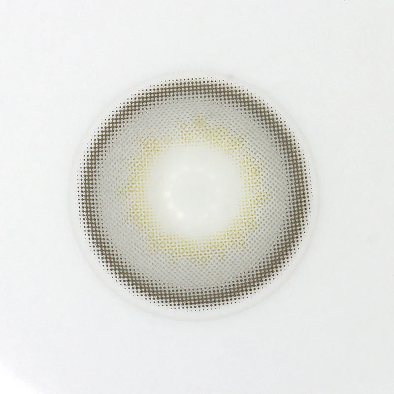 Halo Gray Prescription Colored Contact Lenses - Roseibase