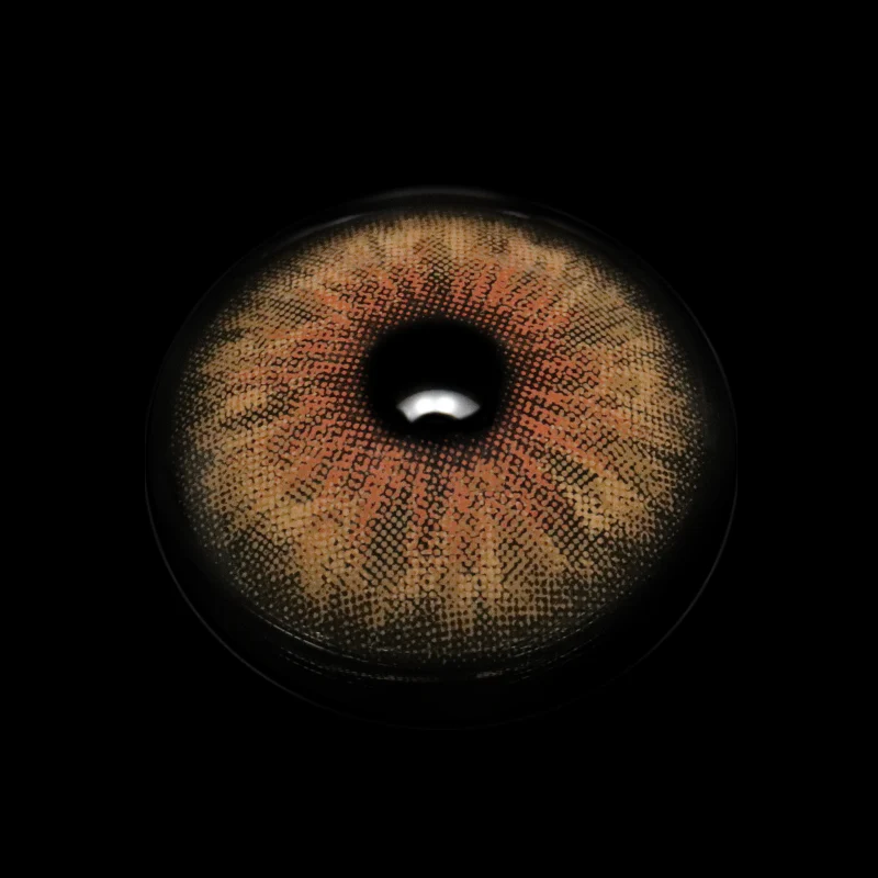 Cyrene Hazel Colored Contact Lenses - Roseibase