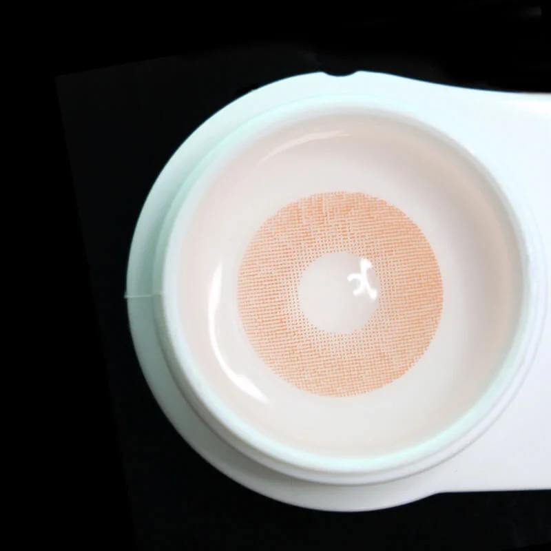 Lemon  Marron  Brown Colored Contact Lenses - Roseibase