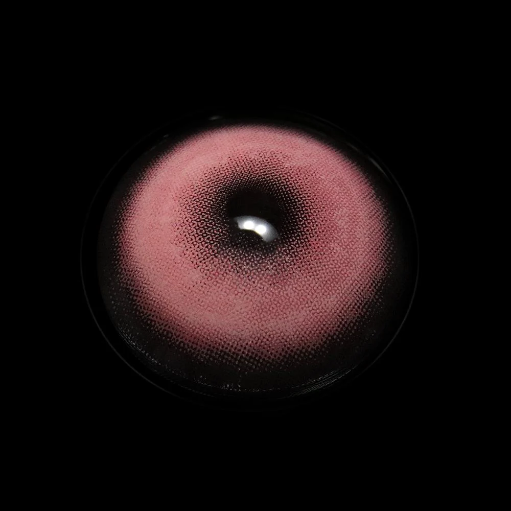 Cosplay KOI Pink Colored Contact Lenses - Roseibase