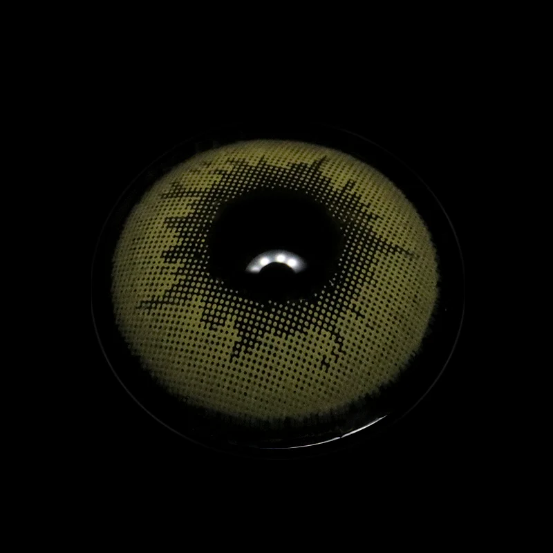 Elite Sandy Gray Prescription Colored Contact Lenses - Roseibase