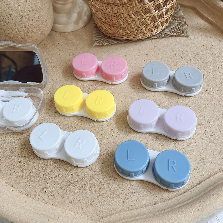 Cute Cartoon Colored Contact Lens Case - Roseibase