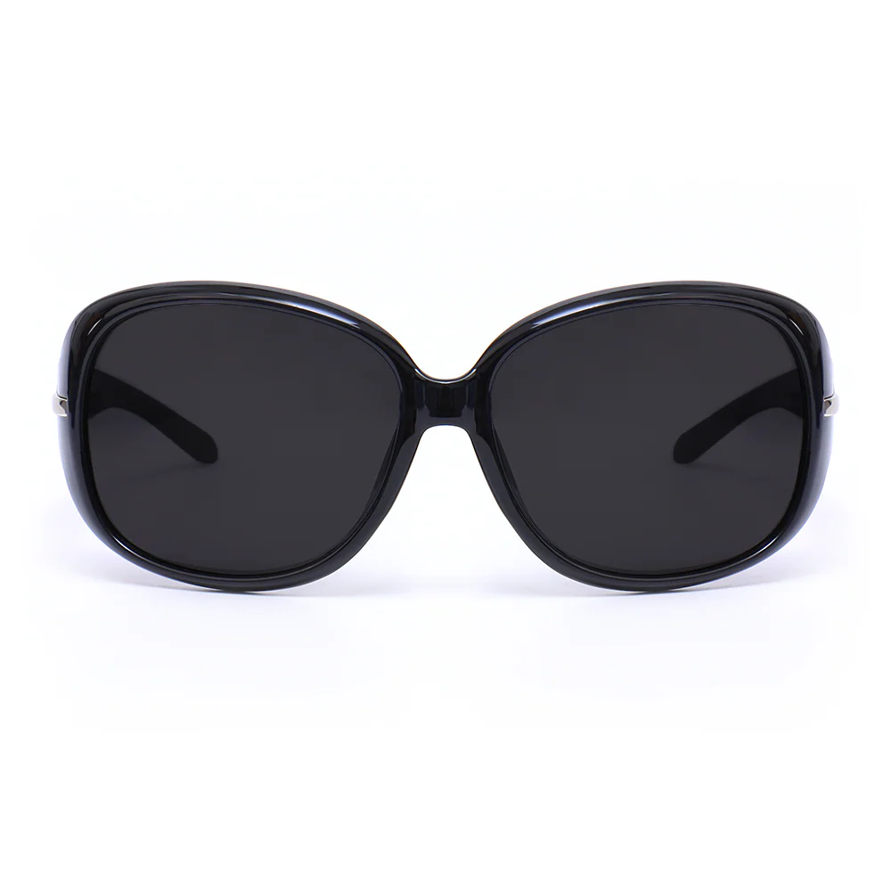 Anna Oversized Black Sunglasses - Roseibase