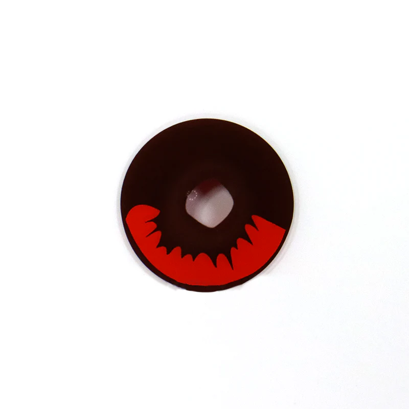 Cosplay KamadoTanjirou Red Colored Contact Lenses - Roseibase