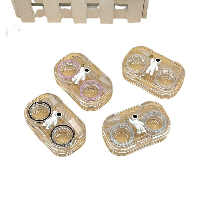 Astronaut Colored Contact Lens Case - Roseibase