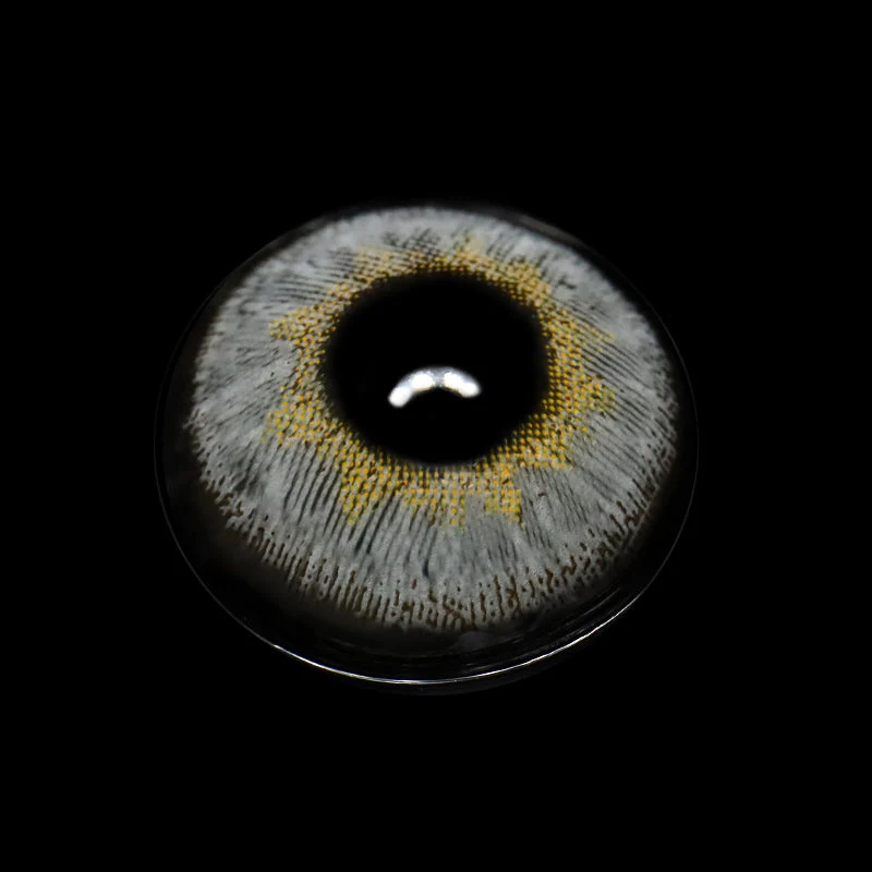 Danica Sand Gray Colored Contact Lenses - Roseibase