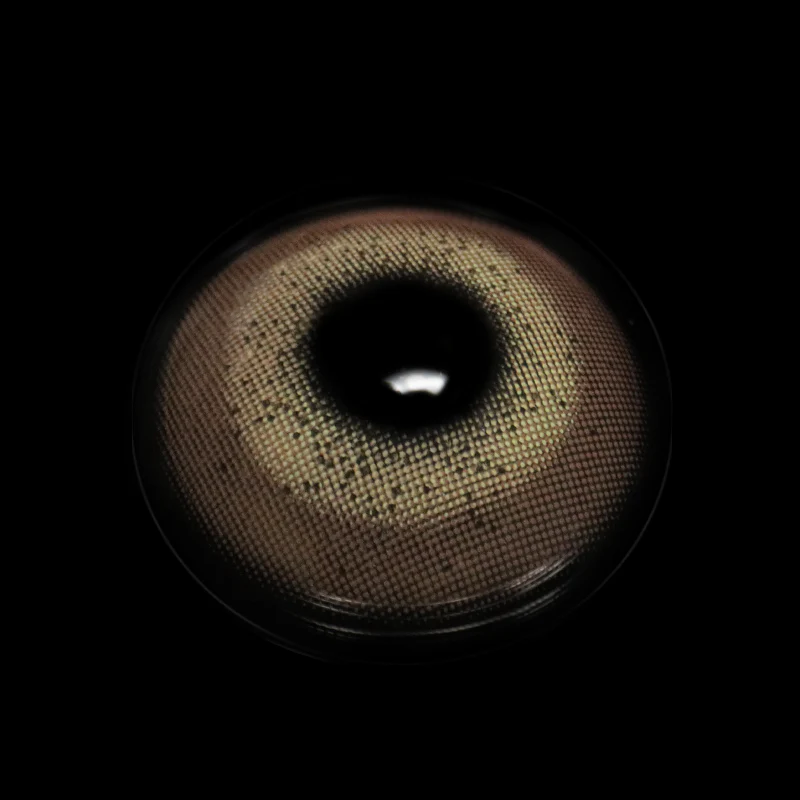 Gimlet Brown Colored Contact Lenses - Roseibase