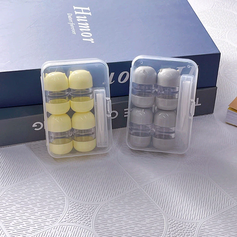 Fashion Colored Contact Lens Case - Roseibase