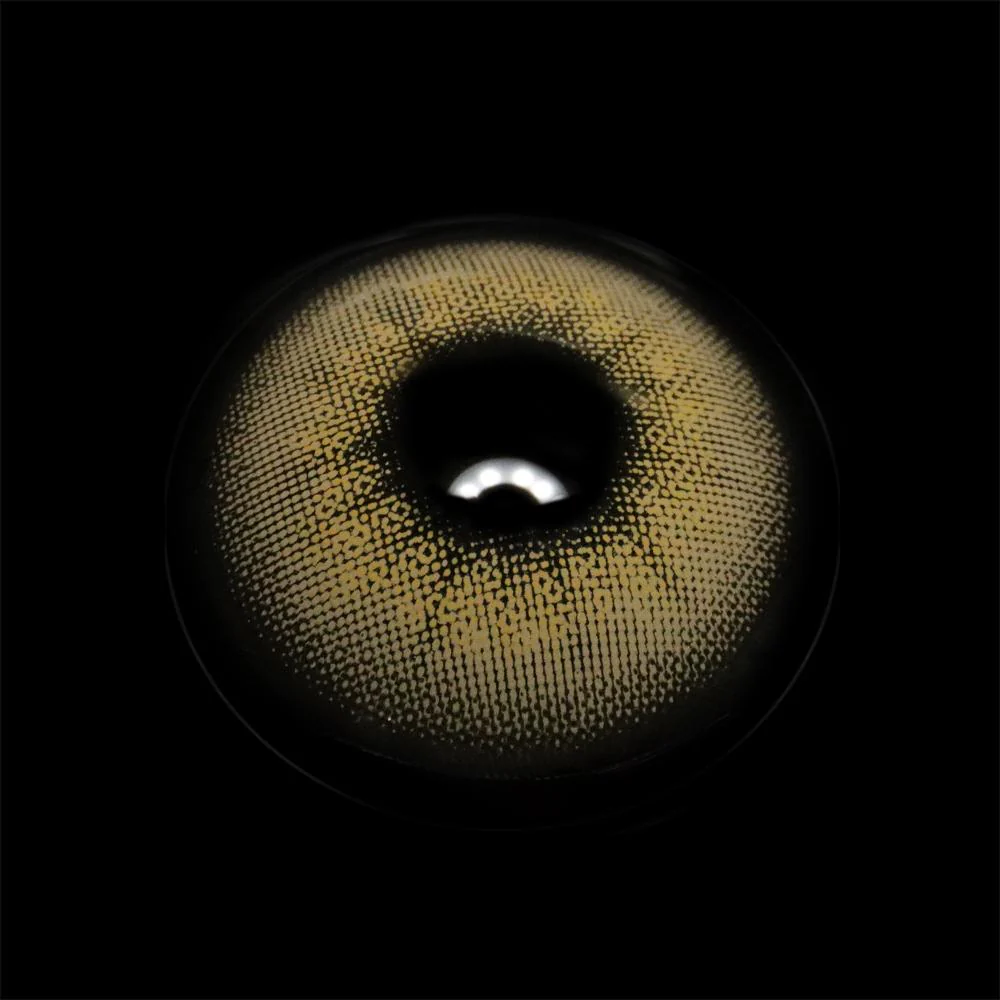 Butter Brown Colored Contact Lenses - Roseibase