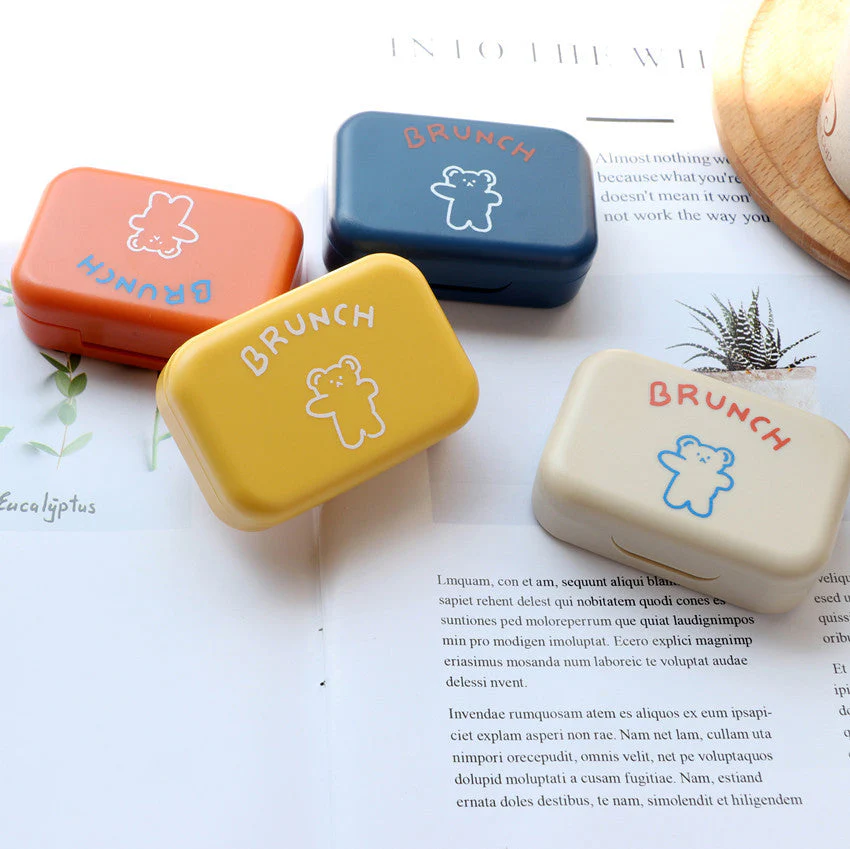 Cabinet Colored Contact Lens Case - Roseibase