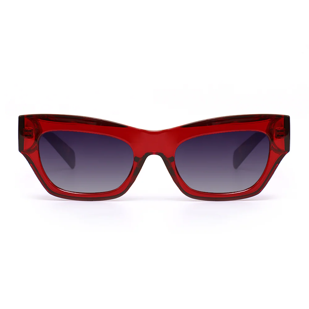 Giselle Cat eye Red Sunglasses - Roseibase