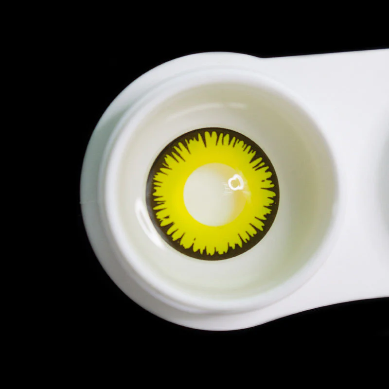 Halloween SOLAR ECLIPSE Colored Contact Lenses - Roseibase