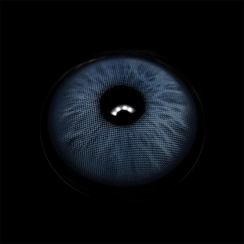 Mars Blue Colored Contact Lenses - Roseibase