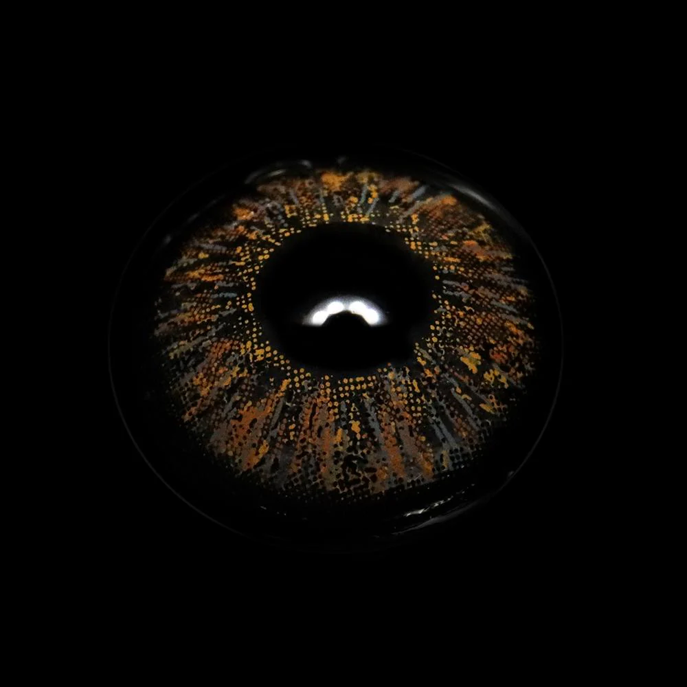 Carnelian Brown Colored Contact Lenses - Roseibase