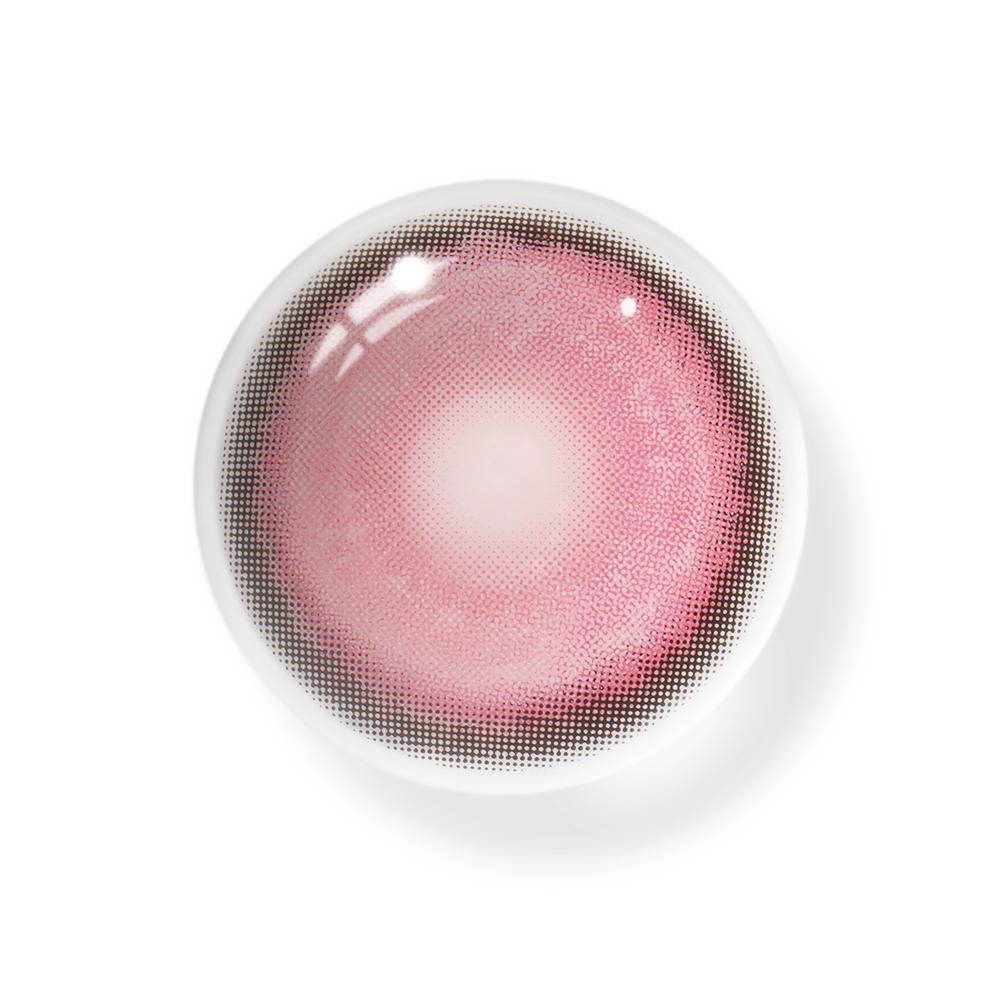 Cosplay KOI Pink Colored Contact Lenses - Roseibase