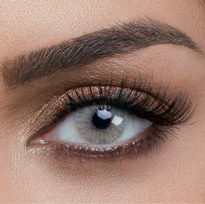 Hidrocor CRISTAL Gray Prescription Colored Contact Lenses - Roseibase