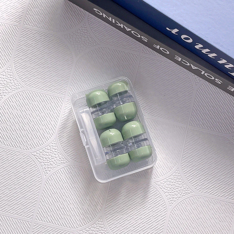 Fashion Colored Contact Lens Case - Roseibase