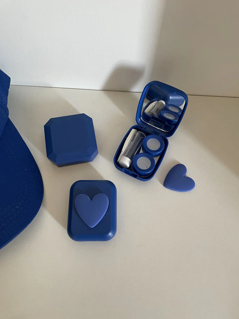 Mate Colored Contact Lens Case - Roseibase