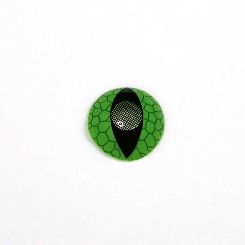 Cosplay Cat eyes snake eyes green Colored Contact Lenses - Roseibase