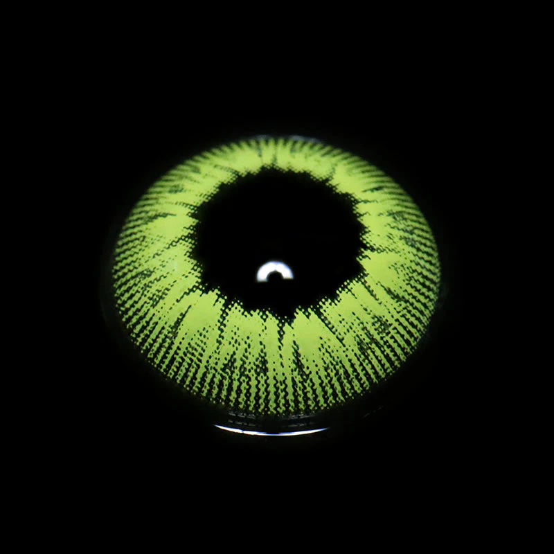 Alsephina Yellow Colored Contact Lenses - Roseibase