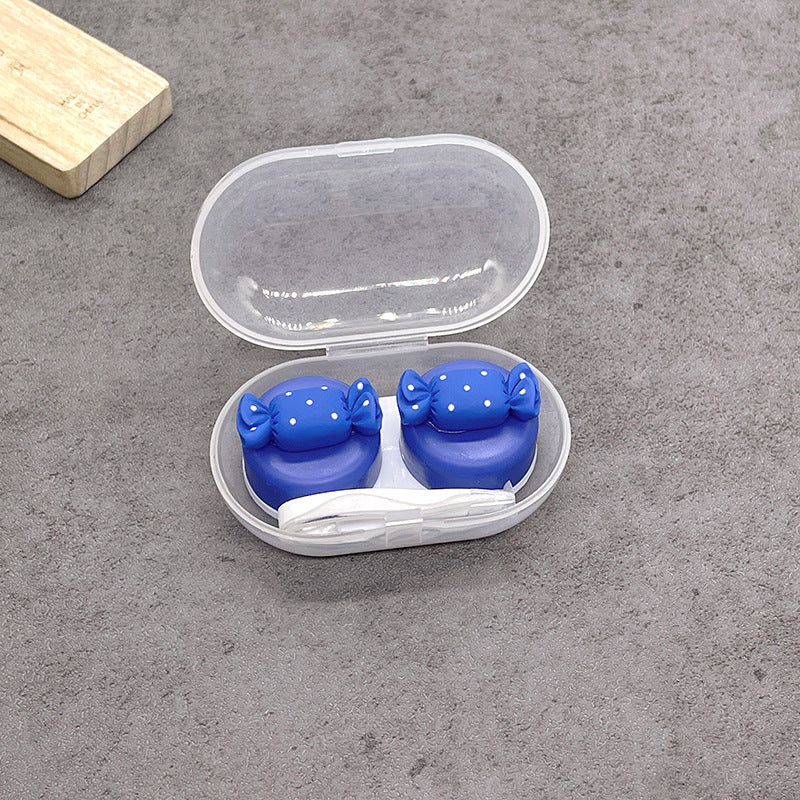Cute Fruit Colored Contact Lens Case - Roseibase