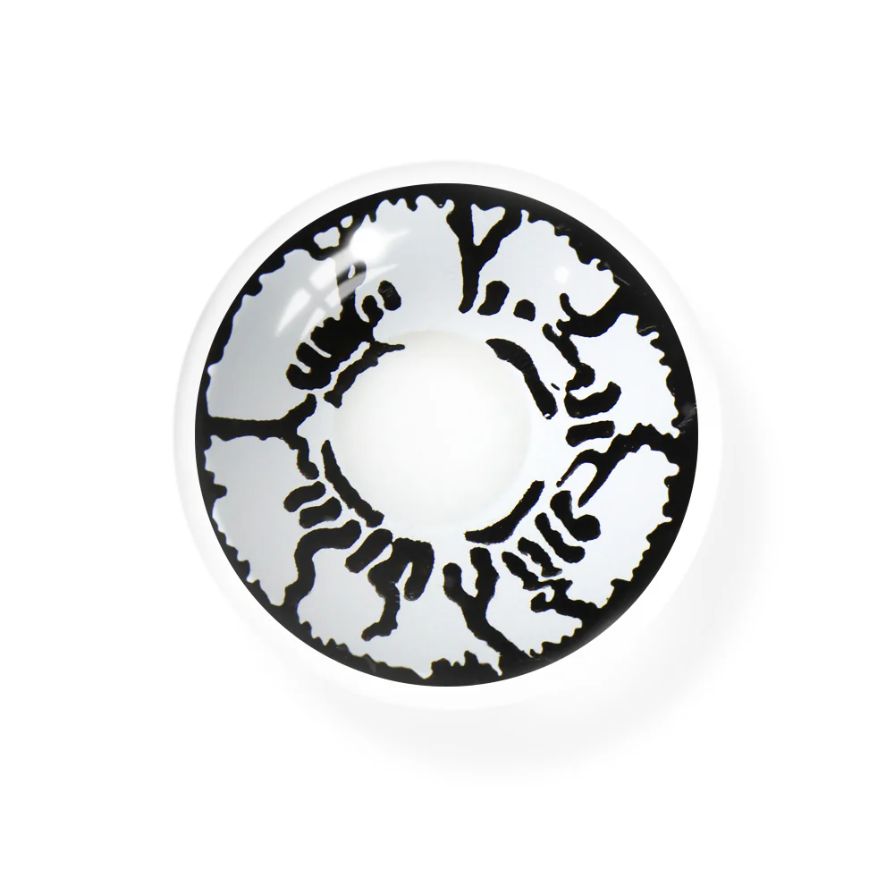 Cosplay NARUTO Byakugan Black Colored Contact Lenses - Roseibase