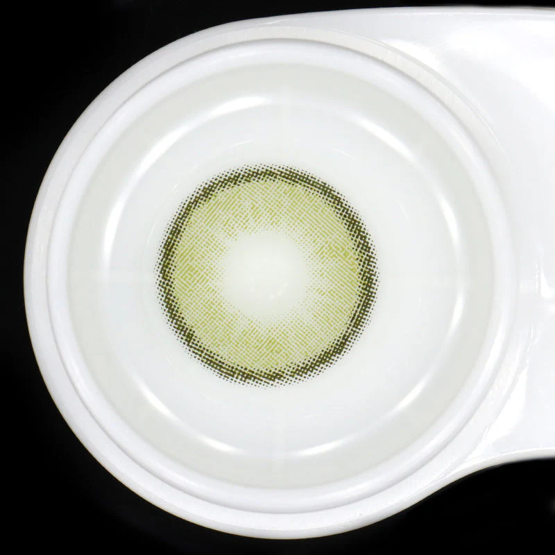 Astrea Oli Green Prescription Colored Contact Lenses - Roseibase