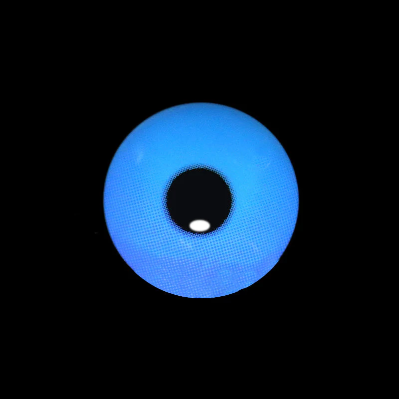 Halloween Lake Blue Colored Contact Lenses - Roseibase