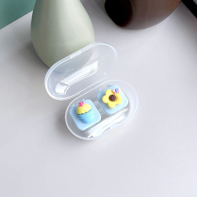 DIY Colored Contact Lens Case - Roseibase