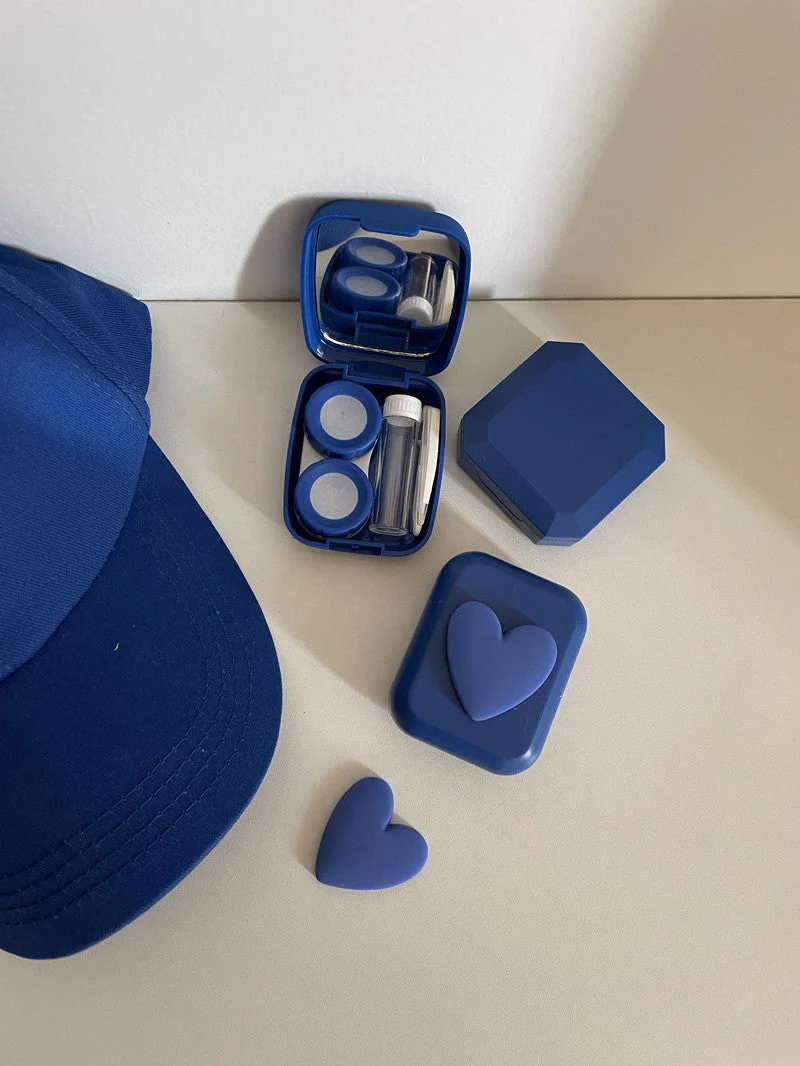 Mate Colored Contact Lens Case - Roseibase