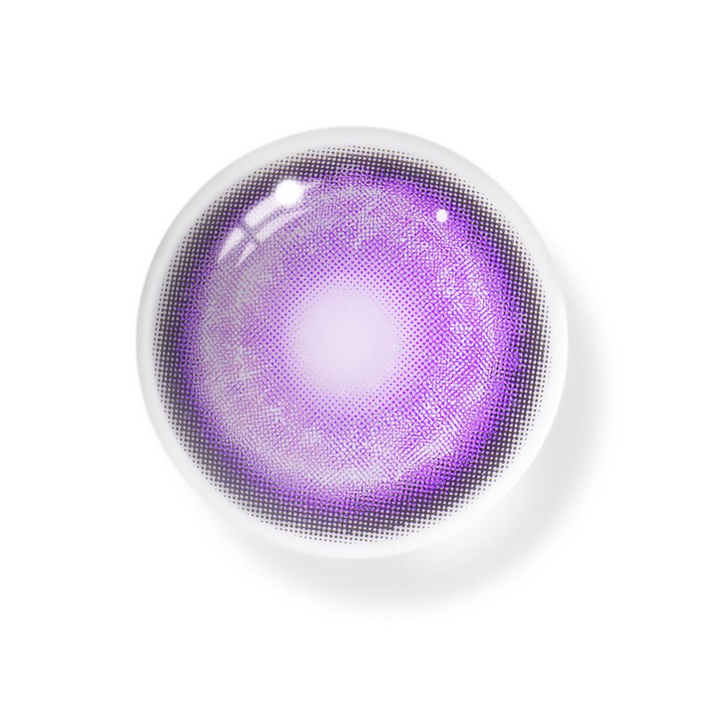 Cosplay KOI Purple Colored Contact Lenses - Roseibase