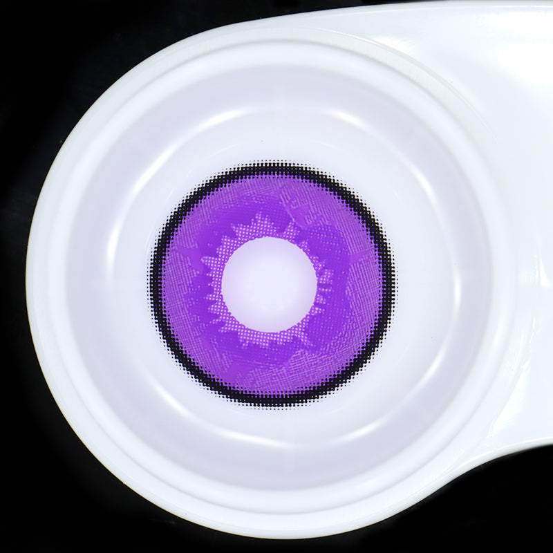 Cosplay Demon Slayer Purple Colored Contact Lenses - Roseibase