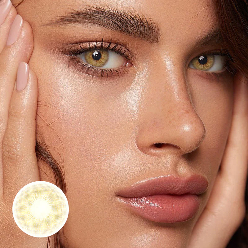 Elfie Brown Colored Contact Lenses - Roseibase