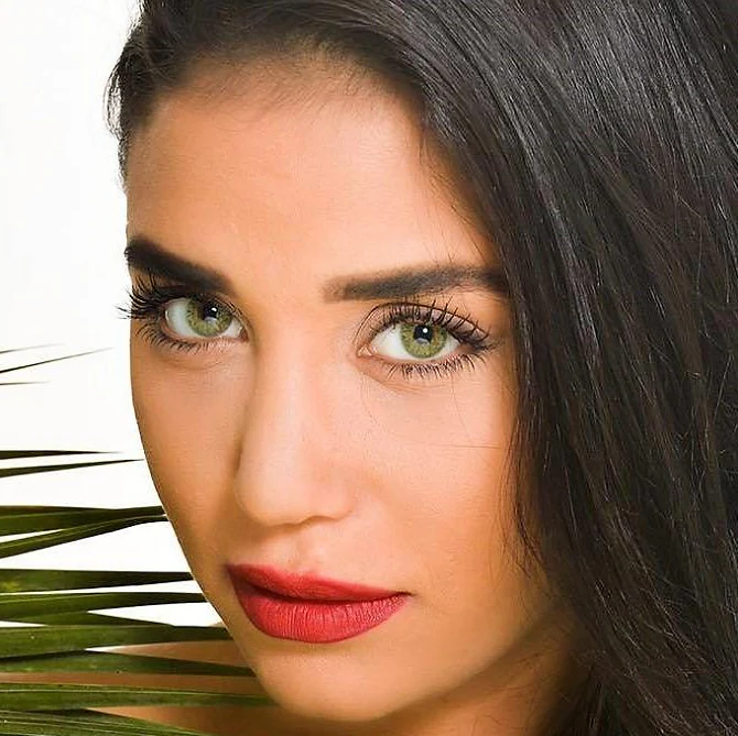 NATURAL Cool Green Colored Contact Lenses - Roseibase