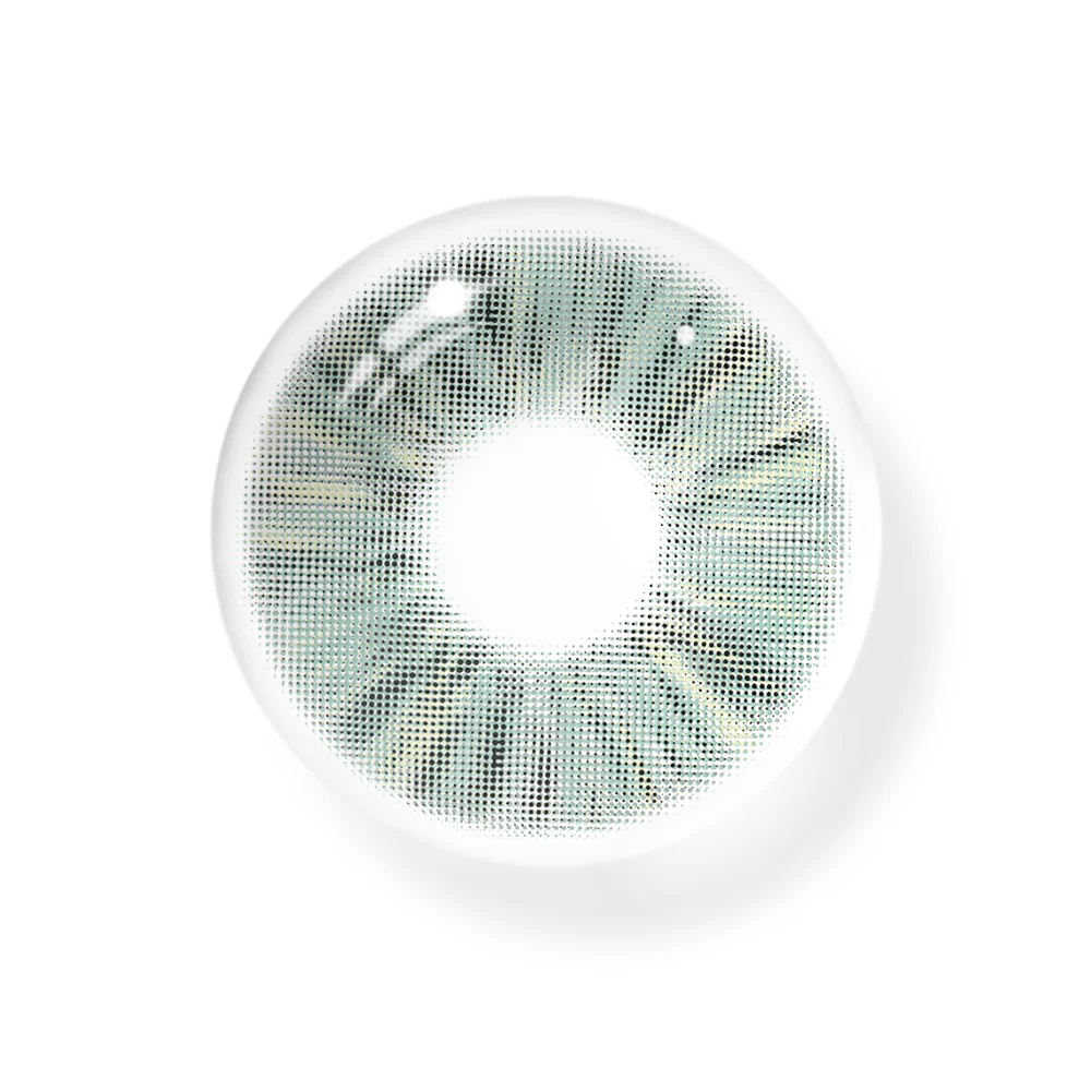 Clover Shining Green Colored Contact Lenses - Roseibase