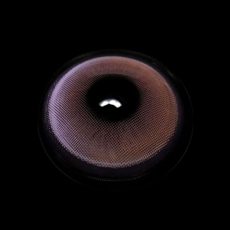 Aura Purple Colored Contact Lenses - Roseibase