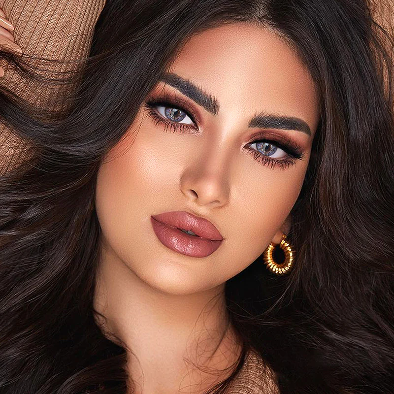 Monet Purple Colored Contact Lenses - Roseibase