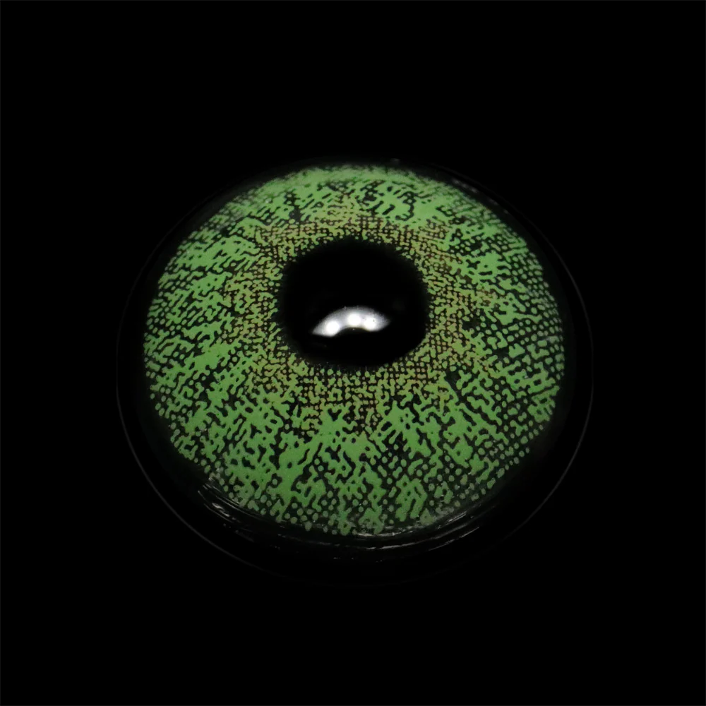 NATURAL GREEN Colored Contact Lenses - Roseibase
